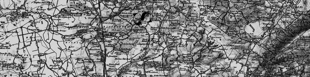 Old map of Inglewhite in 1896