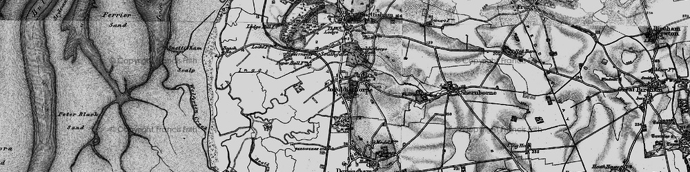 Old map of Ingoldisthorpe in 1893