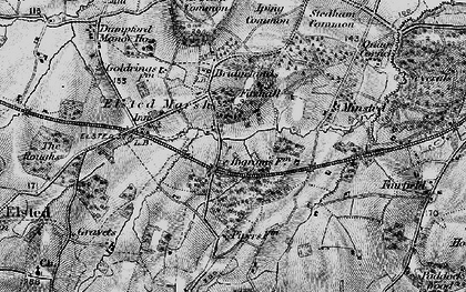 Old map of Ingrams Green in 1895