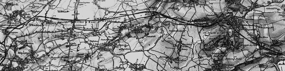 Old map of Inmarsh in 1898