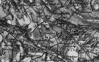 Old map of Intake in 1896