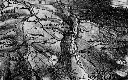 Old map of Ireby in 1897