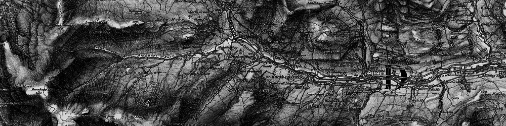 Old map of Ireshopeburn in 1897
