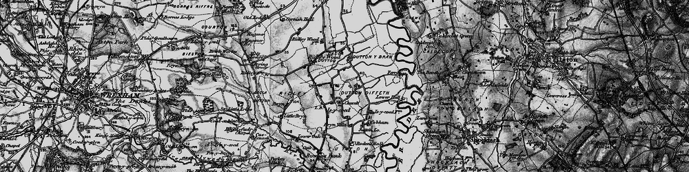 Old map of Isycoed in 1897
