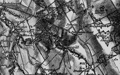Old map of Beaconside in 1897