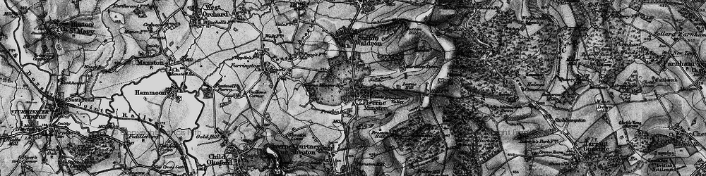 Old map of Brookman's Valley in 1898
