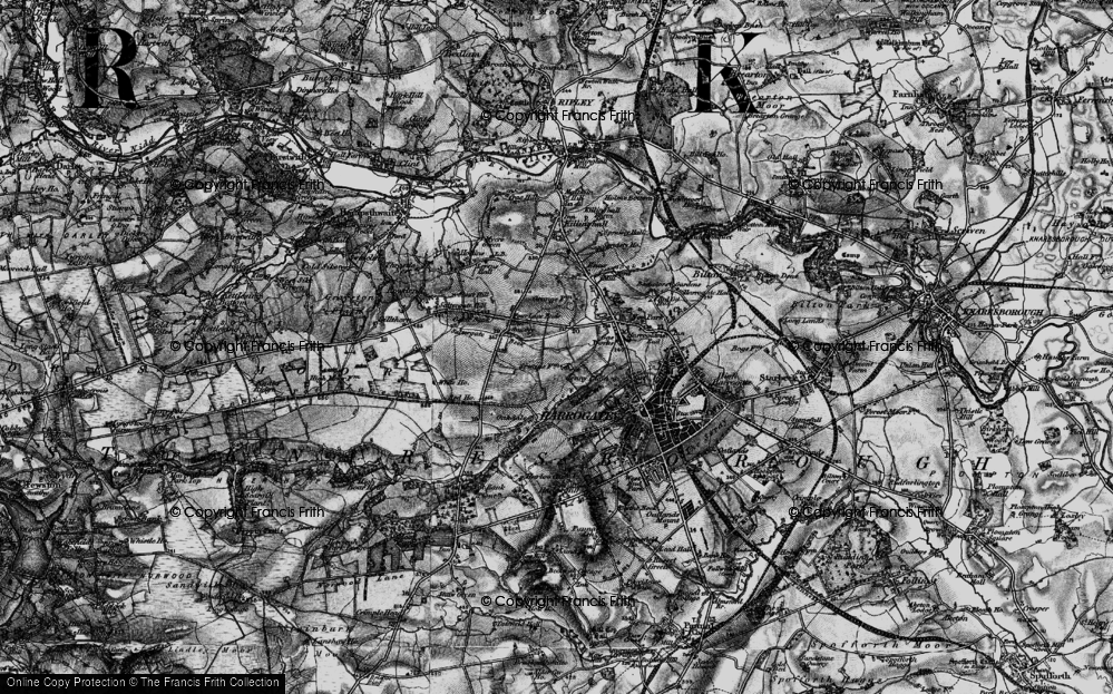 Old Map of Jennyfield, 1898 in 1898