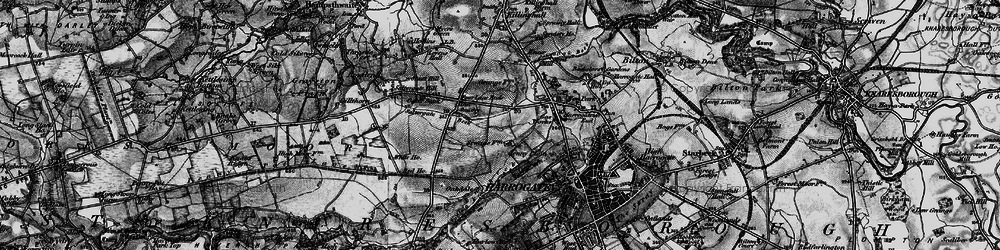 Old map of Jennyfield in 1898