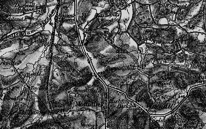 Old map of John's Cross in 1895