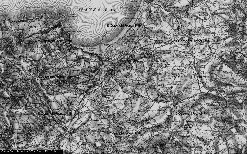 Old Map of Joppa, 1896 in 1896