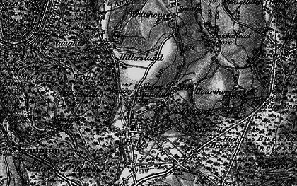 Old map of Joyford in 1896