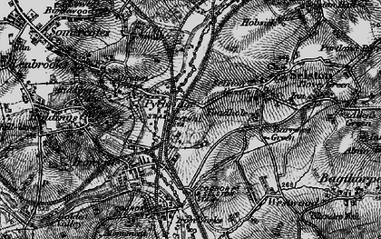 Old map of Jubilee in 1895