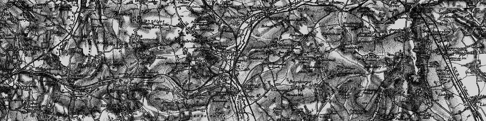 Old map of Jubilee in 1895