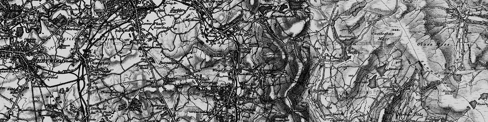 Old map of Jubilee in 1896