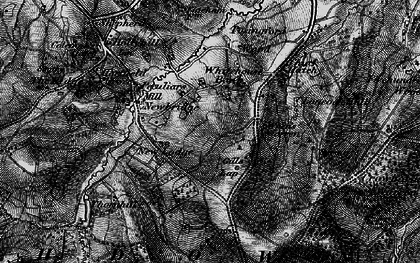 Old map of Jumper's Town in 1895