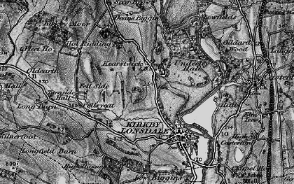 Old map of Kearstwick in 1898