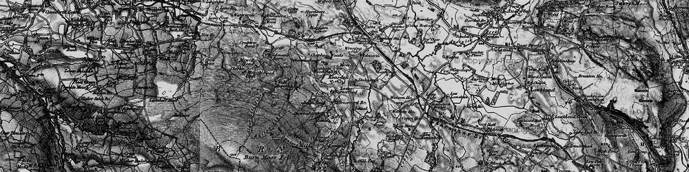 Old map of Keasden in 1898