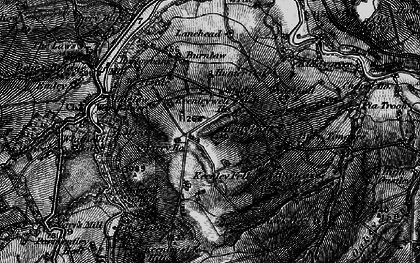 Old map of Burn Tongues in 1897