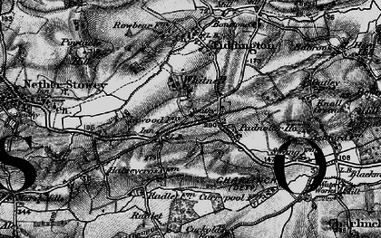 Old map of Keenthorne in 1898