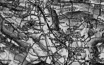 Old map of Kelcliffe in 1898