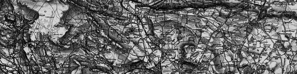 Old map of Kelcliffe in 1898