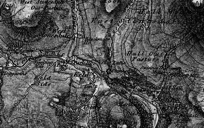 Old map of Keld in 1897