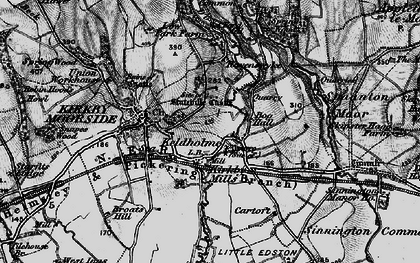 Old map of Keldholme in 1898