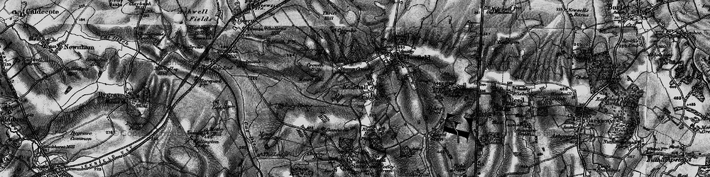 Old map of Kelshall in 1896