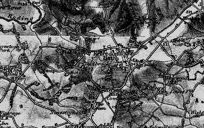 Old map of Kelvedon Hatch in 1896