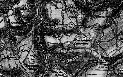 Old map of Kemacott in 1898