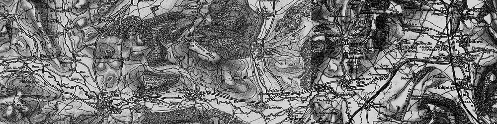 Old map of Kempton in 1899