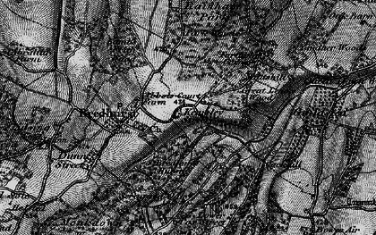 Old map of Kemsley Street in 1895