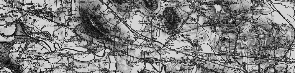 Old map of Kenchester in 1898