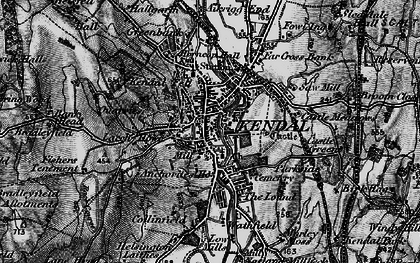 Old map of Lane Head in 1897