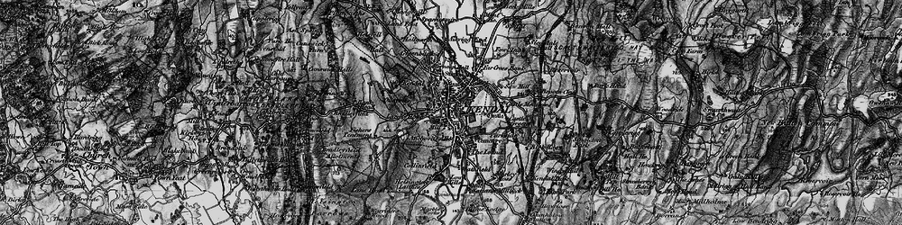 Old map of Bradleyfield Ho in 1897