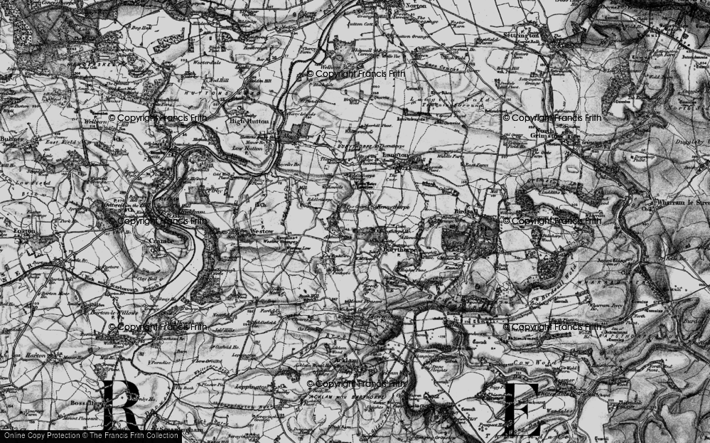 Old Map of Kennythorpe, 1898 in 1898