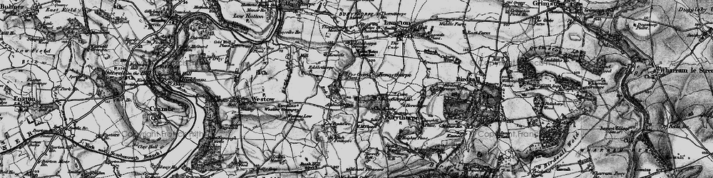 Old map of Kennythorpe in 1898