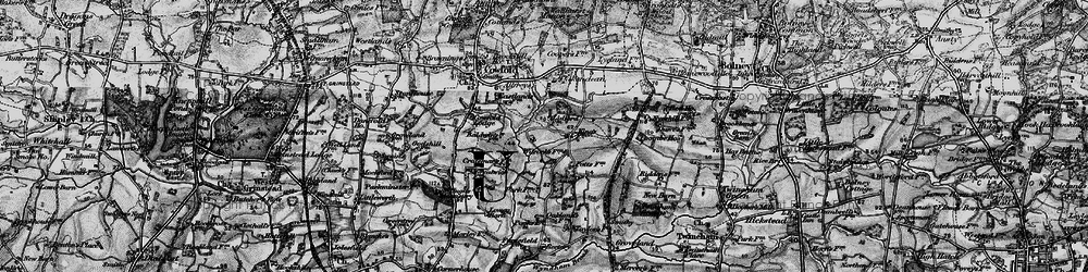 Old map of Bankfield Grange in 1895
