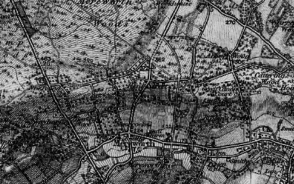 Old map of Kent Street in 1895
