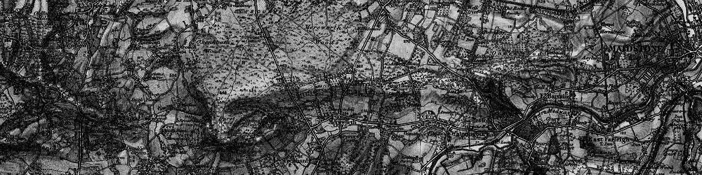 Old map of Kent Street in 1895