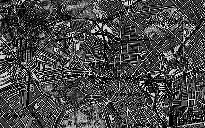 Old map of Kentish Town in 1896
