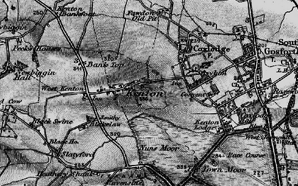 Old map of Kenton in 1897