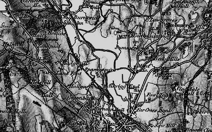 Old map of Kentrigg in 1897