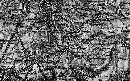 Old map of Kerridge-end in 1896