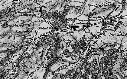 Old map of Kerry in 1899