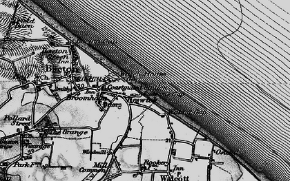 Old map of Keswick in 1898