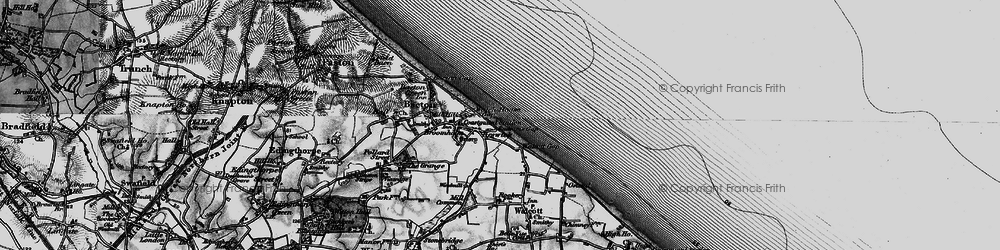 Old map of Keswick in 1898