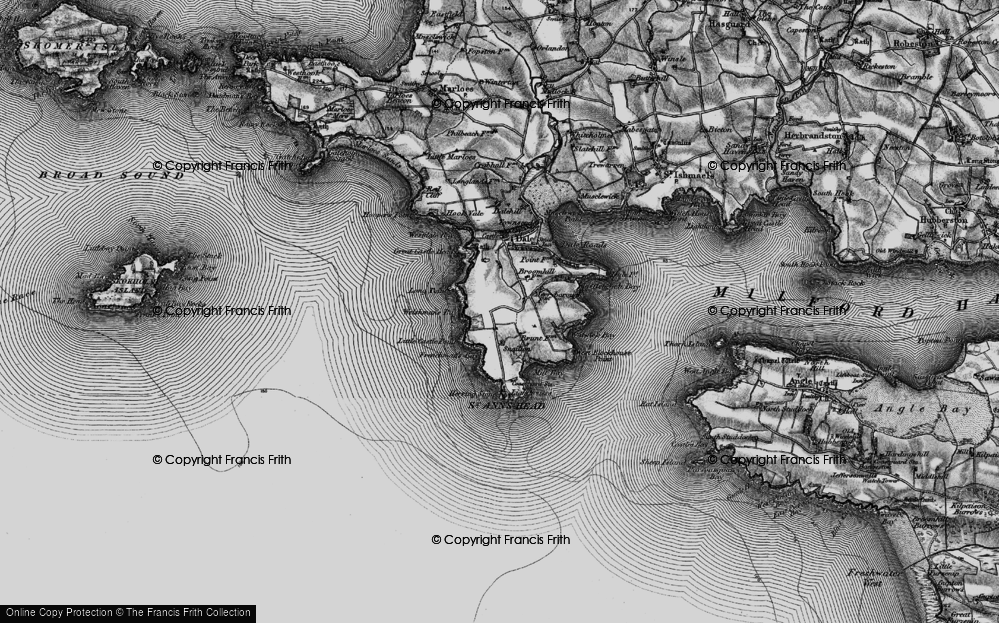 Old Map of Kete, 1898 in 1898