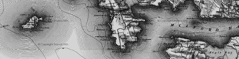 Old map of Kete in 1898