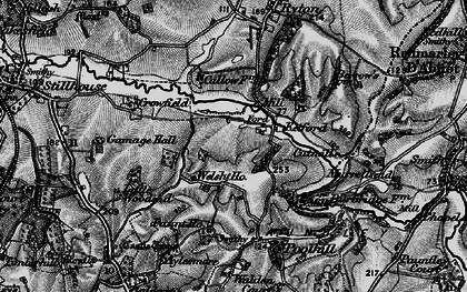 Old map of Ketford in 1896